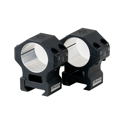 Die GTS Scout Precision Scope Rings bieten maximale Stabilität, präzise Ausrichtung und eine robuste Montage für LPVOs und taktische Optiken.